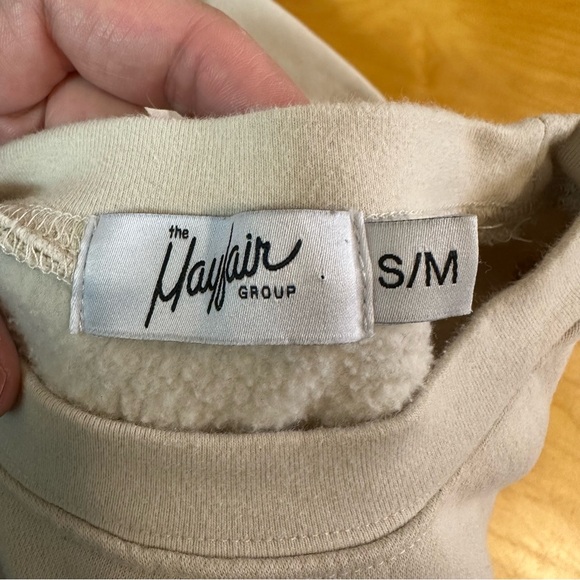 The Mayfair Group Growth Takes Time Crewneck Sweater S/M - Picture 5 of 12